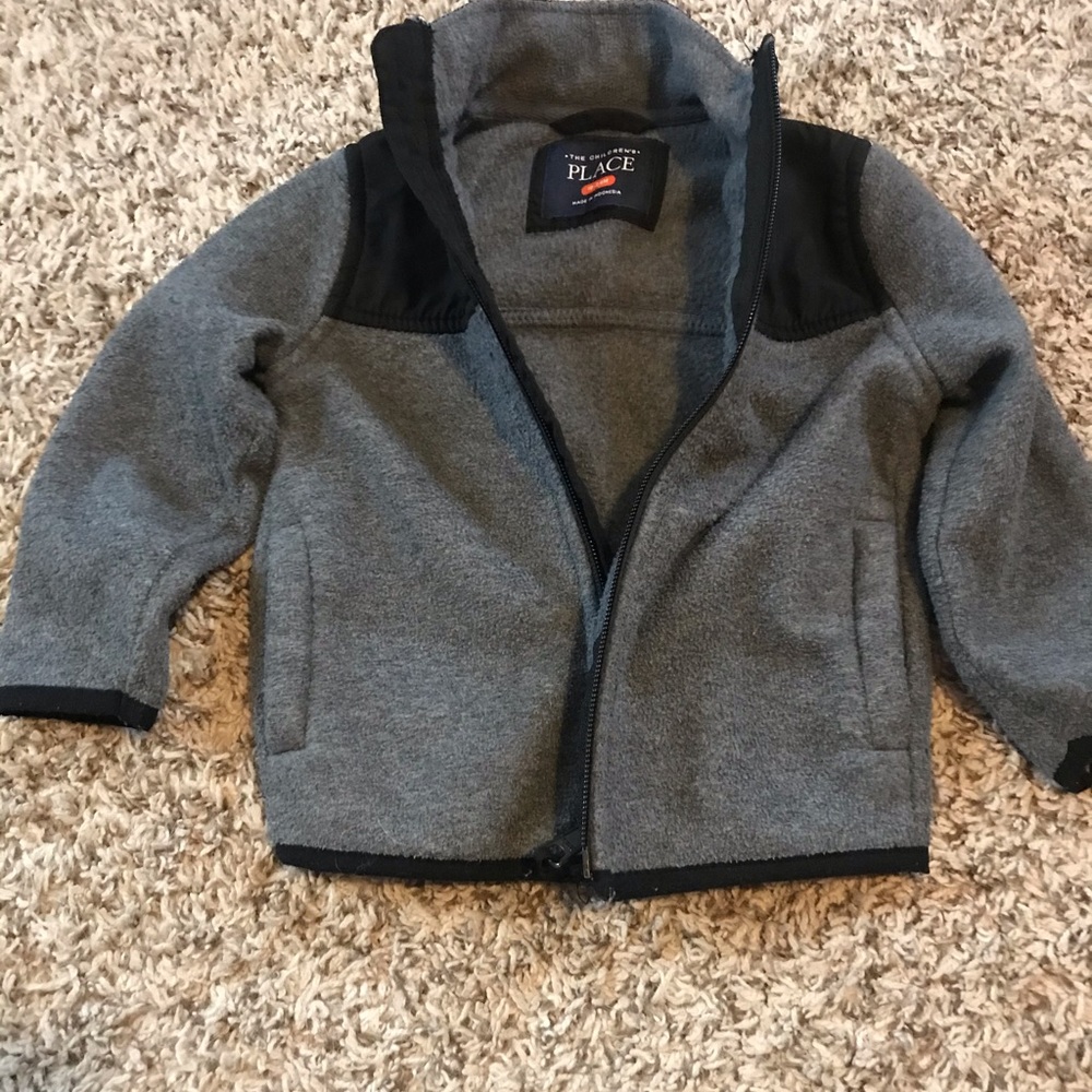Boys fleece zip up